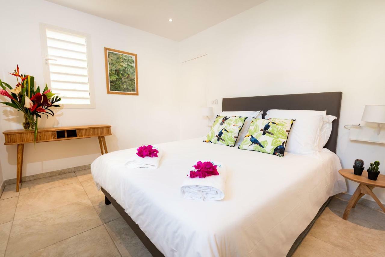 Villa Banc De Sable, Acces Direct A La Plage Le Diamant Exterior photo