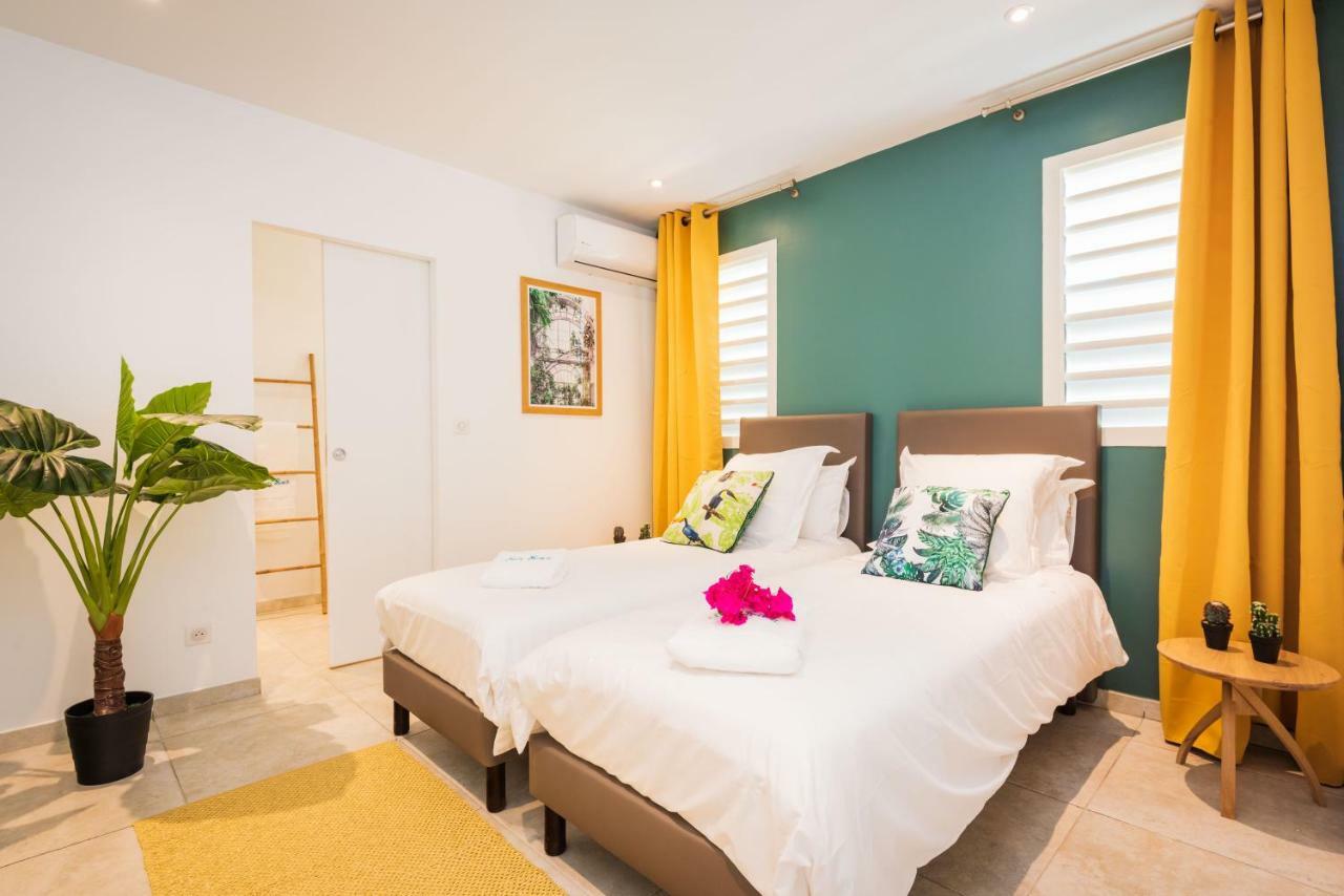 Villa Banc De Sable, Acces Direct A La Plage Le Diamant Exterior photo
